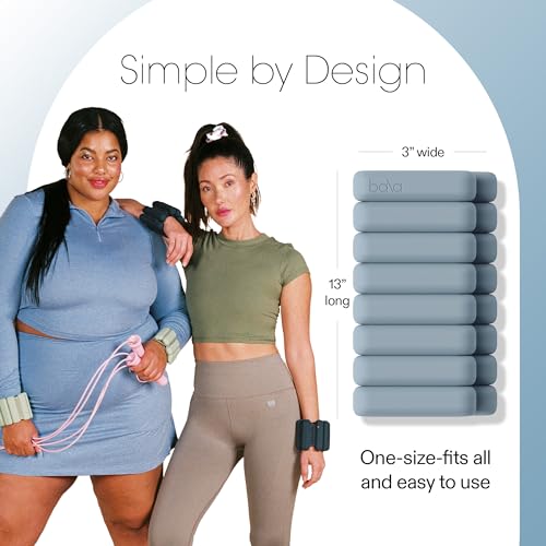 Bala Bangles Wrist & Ankle Weights Adjustable Silicone Set for Women Men Y10032