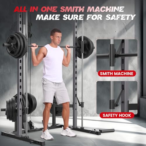 Smith Machine with LAT-Pull Down and Cable Crossover D427
