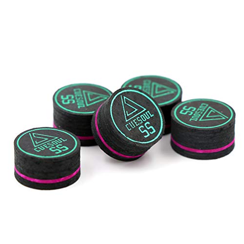 CUESOUL Glue on Pool Cue Tips for Snooker K4651