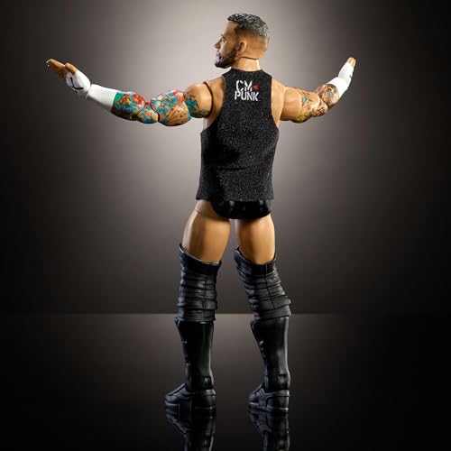 Mattel WWE Top Picks Elite CM Punk 6-inch Action Figure & Accessories Set C737670