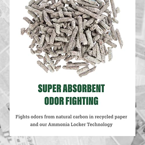Fresh News Recycled Paper Pellet Cat Litter, 25 lb Z157