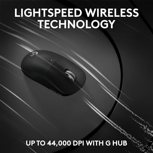 Logitech G PRO X Superlight 2 DEX Wireless Gaming Mouse, 60g, White D21215