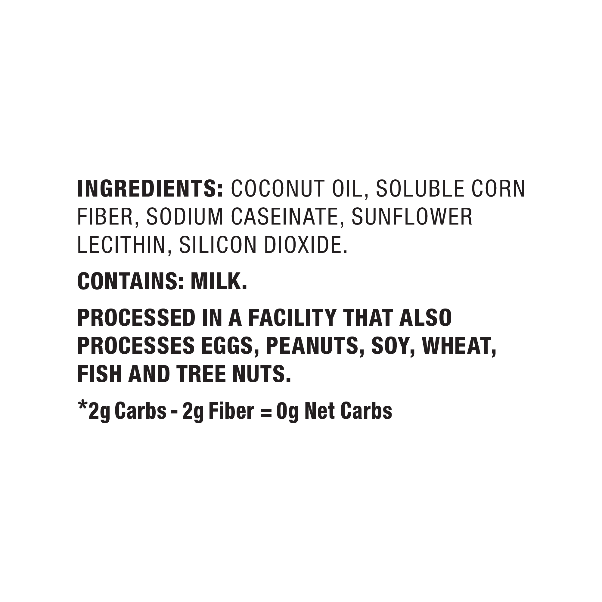Quest Coconut Oil Powder, Unflavored, 20 oz Z8876