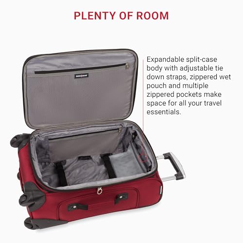 SwissGear Sion Softside Expandable Luggage, Black, 29-Inch C81483
