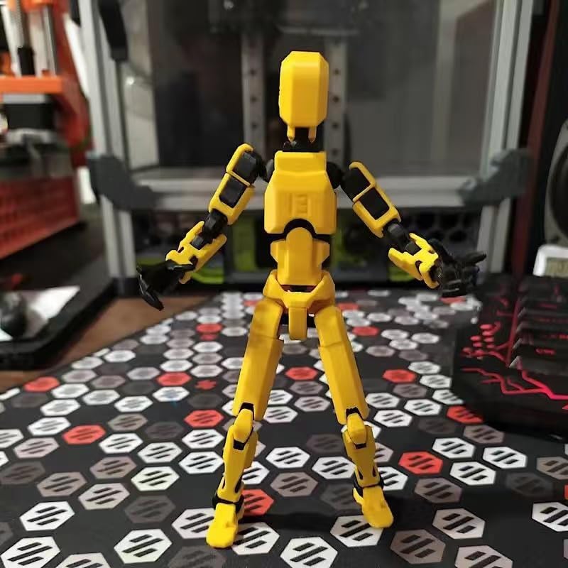Titan 13 Action Figure, 3D Printed Robot, Desktop Decorations Game Gifts (9 pcs) Z24151