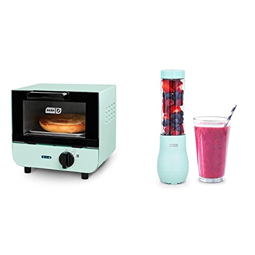 DASH Mini Toaster Oven Cooker for Bread, Bagels, Pizza, Paninis - Red B5381