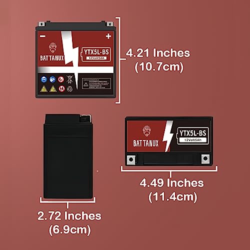 YTX20L-BS Sealed AGM Motorcycle Battery 12V 20Ah V781105