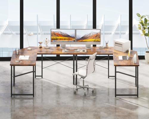 Casaottima L Shaped Gaming Desk Corner Desk for Home Office, 51 Inch, Black M173778