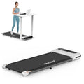 Under Desk Treadmill, Walking Pad for Home and Office, 2.5 HP Portable Walking Jogging Running Machine with Remote Control and LED Display, Silver