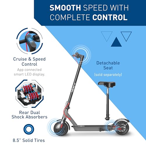 Hiboy S2 Series Electric Scooter for Adults, Folding Commuting Scooter with Double Braking System X20346