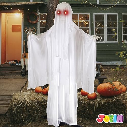 JOYIN 65" Halloween Animatronics Ghost Decor with Sound for Outdoor T10357