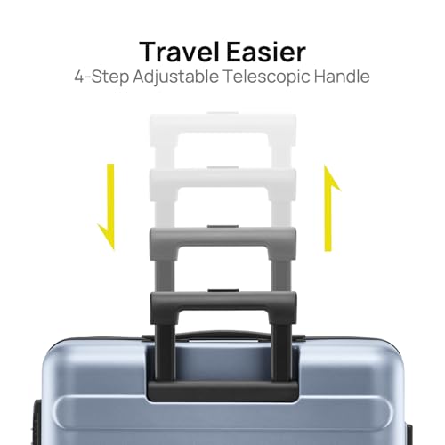 Carry-on Luggage 20 Inch Hardshell with Spinner Wheels and TSA Lock L610552