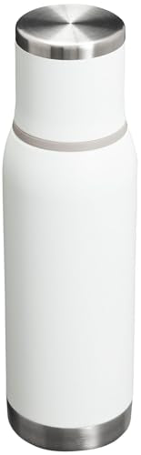 Stanley Adventure-To-Go Vacuum Bottle 25 oz Wide Mouth Insulated Stainless Steel Thermos, Blue Glow D5617