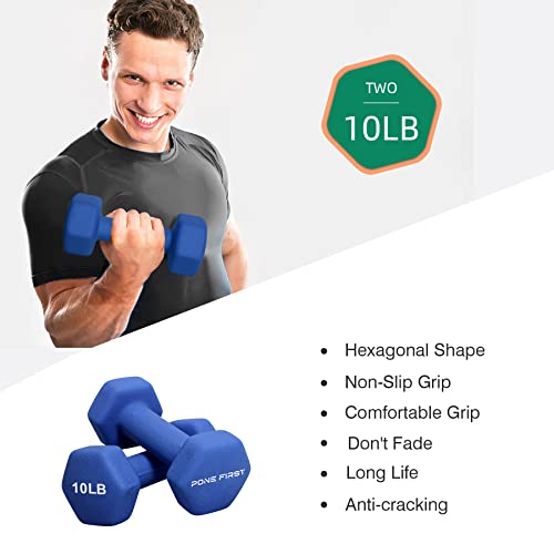 Neoprene Dumbbell Hand Weight Pairs for Home Gym Exercise N796