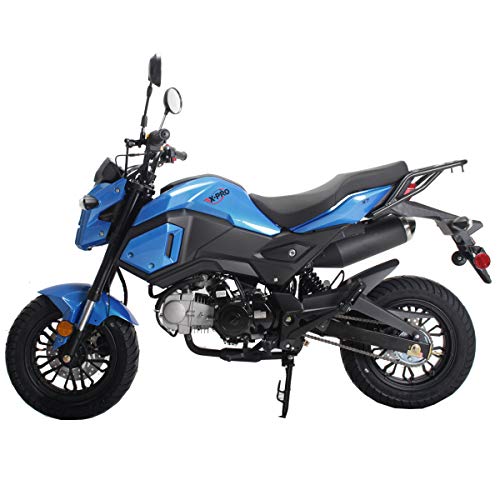 X-PRO 125cc Vader Adult Gas Motorcycle Street Bike Black S273