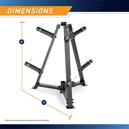 Marcy Olympic Weight Plate Tree for 2-Inch Plates Z6590