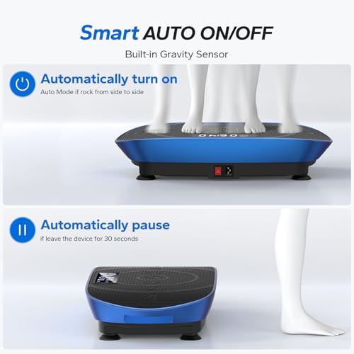 MERACH Vibration Plate Exercise Machine for Whole Body Workout at Home A4467