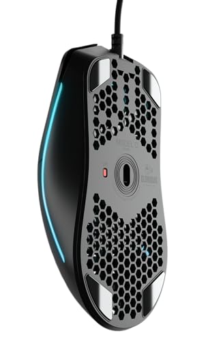 Glorious Model D Wired Gaming Mouse - 68g Honeycomb RGB Ergonomic, Matte White M160012