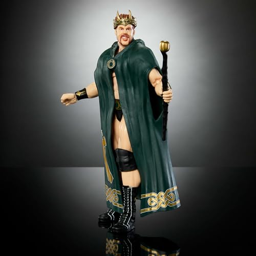 Mattel WWE Elite Action Figure King Sheamus, 6-inch Collectible with Accessories L34191