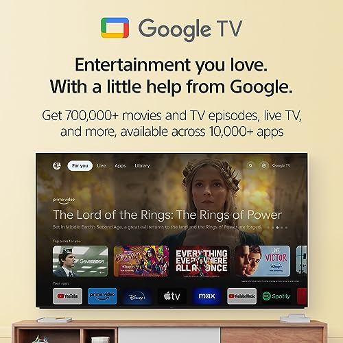 Sony 75 Inch 4K Ultra HD LED Smart Google TV X77L Series V7831