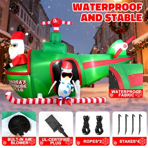 HFO 8 FT Halloween Inflatable Pumpkin Reaper Ghost with LED Lights W411
