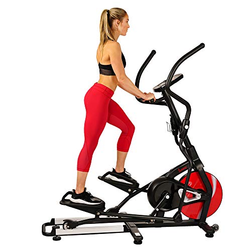 Sunny Health & Fitness Magnetic Elliptical Trainer with Tablet Holder B608
