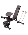 VEVOR Weight Bench, 800lbs Adjustable Weight Bench Press for Full Body Workout, Exercise Sit up Bench for Home Gym Strength Training, Flat Bench with with Leg Extension, Preacher Pad, Fast Adjustment
