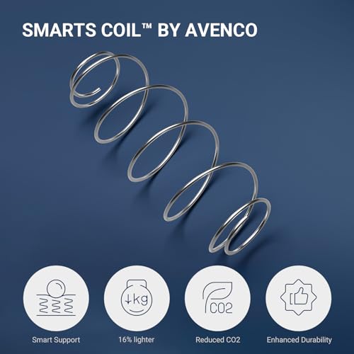 Avenco King Mattress 12 Inch Medium Firm Hybrid with Pocket Springs H486321