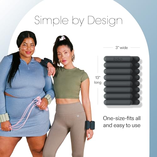 Bala Bangles Wrist & Ankle Weights Adjustable Silicone Set for Women Men Y10032