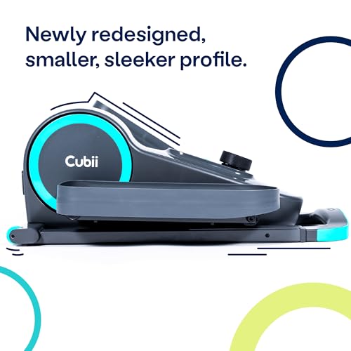Cubii GO Aqua Under Desk Elliptical with LCD Monitor Q738444