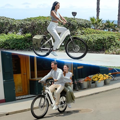 DriftGod 26" Electric Bike for Adults, 1000W Motor, 48V Removable Battery B544