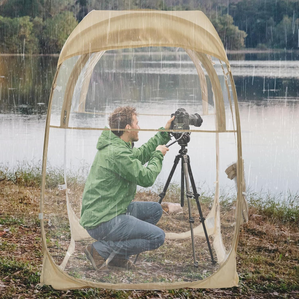 EighteenTek Pod All Weather Sports Tent - Instant Outdoor Bubble Shelter for 1-6 Person Camping N211