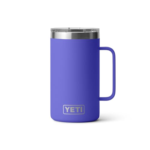 YETI Rambler 24 oz Mug, Stainless Steel, Vacuum Insulated N160