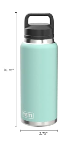 YETI Rambler 36 oz Bottle, Vacuum Insulated, Stainless Steel with Chug Cap M79550