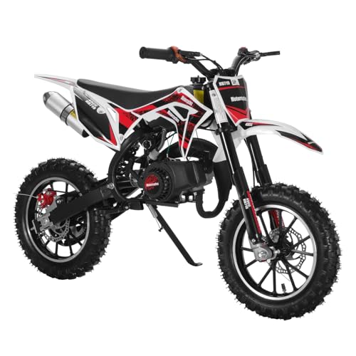 Kids Dirt Bike 49cc Gas Mini Motorcycle Off Road Pink Q561898