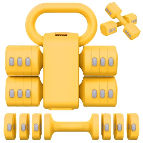 2-in-1 Adjustable Dumbbells Set for Home Gym Exercise H9792