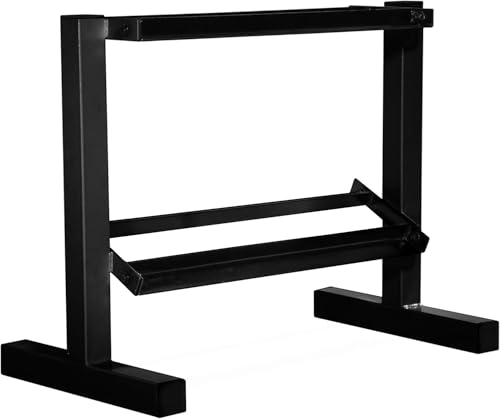 CAP Barbell 150 lb Dumbbell Set with 2-Tier Rack M513373