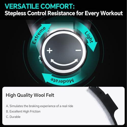 Foldable Exercise Bike with 16-Level Magnetic Resistance for Home T532