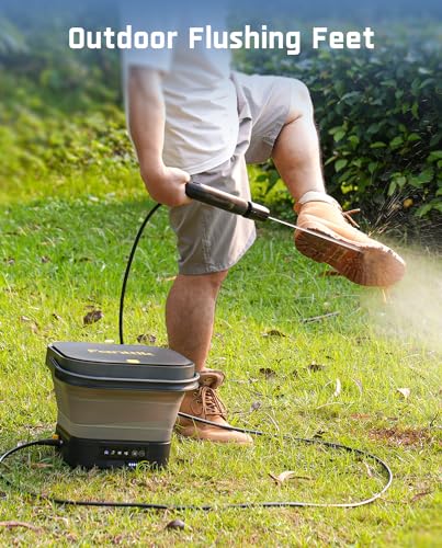Fanttik NB8 Fold Cordless Electric Pressure Washer with 3.2Gal Tank J7315
