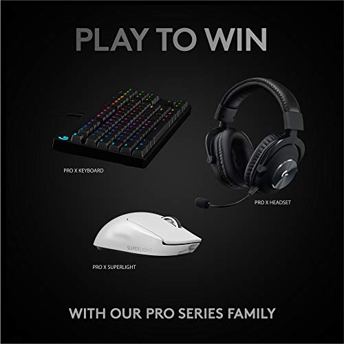 Logitech G PRO X SUPERLIGHT Wireless Gaming Mouse, White X683894