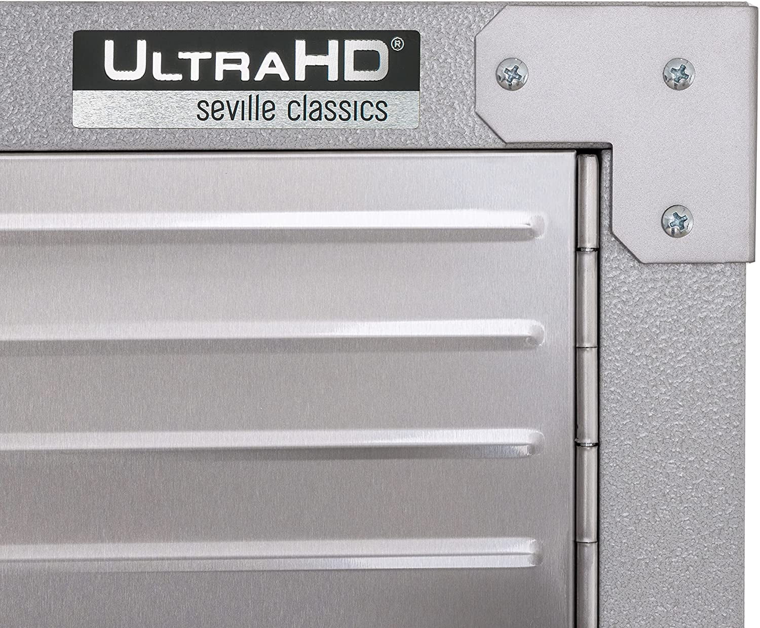 Seville Classics UltraHD Mega Steel Storage Cabinet 48"W x 24"D x 72"H Granite Z96086