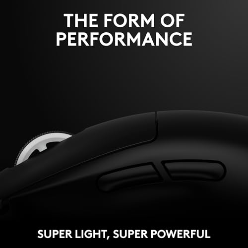 Logitech G PRO X Superlight 2 DEX Wireless Gaming Mouse, 60g, White D21215