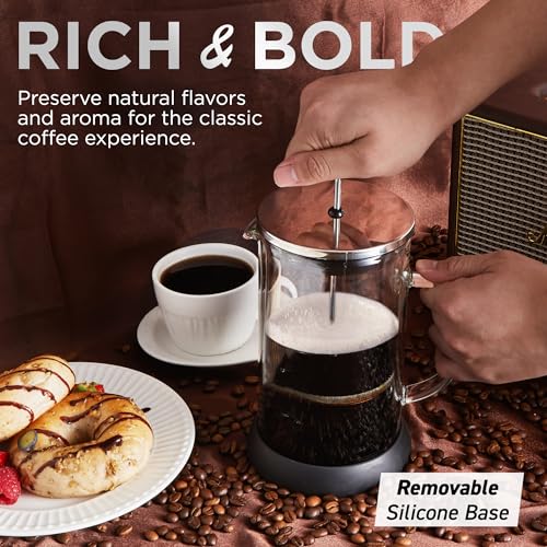 Elite Gourmet EHC113 Personal Single-Serve Coffee Maker with Thermal Travel Mug, Black B70143