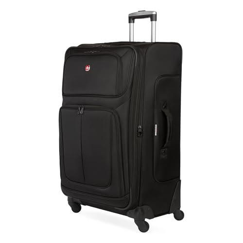 SwissGear Sion Softside Expandable Luggage, Black, 29-Inch C81483