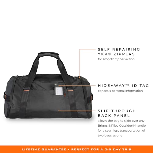 Briggs & Riley Travel Duffel Bag - Weekender Overnight Softside Luggage R6032