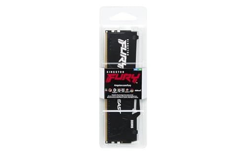 Kingston Fury Beast RGB 64GB (2x32GB) DDR5 6000MT/s CL30 Desktop Memory B22353