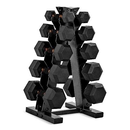 CAP Barbell Dumbbell Set with Rack 150lbs P25267
