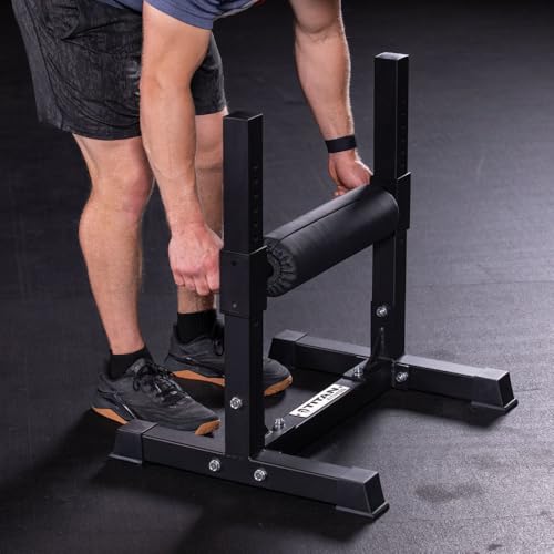 Titan Fitness Single Leg Squat Roller Stand-Alone Bulgarian Split Squat Machine N698033