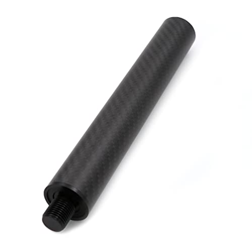 CUESOUL Carbon Fiber Pool Cue Extension with 3 Bumpers B4050