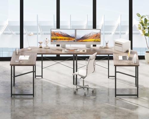 Casaottima L Shaped Gaming Desk Corner Desk for Home Office, 51 Inch, Black M173778